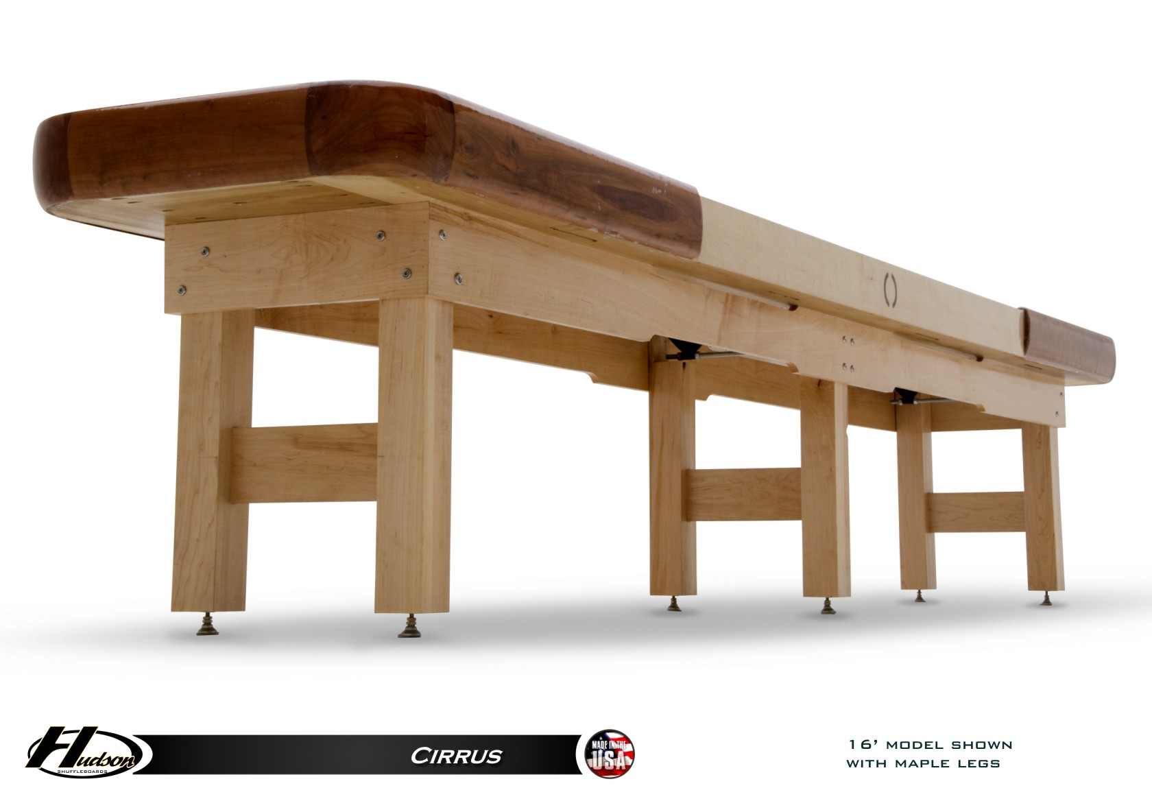 20' Cirrus Outdoor Shuffleboard Table - Shuffleboard.net