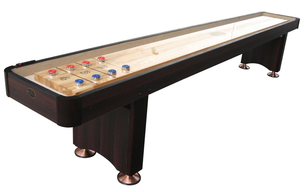 12' Espresso Playcraft Woodbridge Shuffleboard Table
