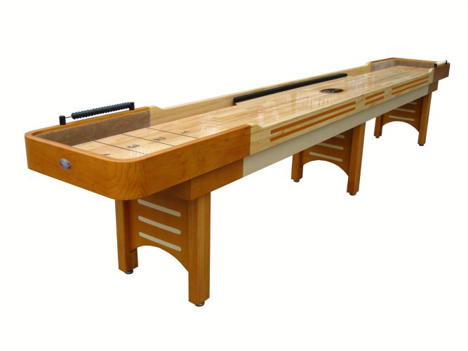 14' Honey Maple Playcraft Coventry Shuffleboard Table