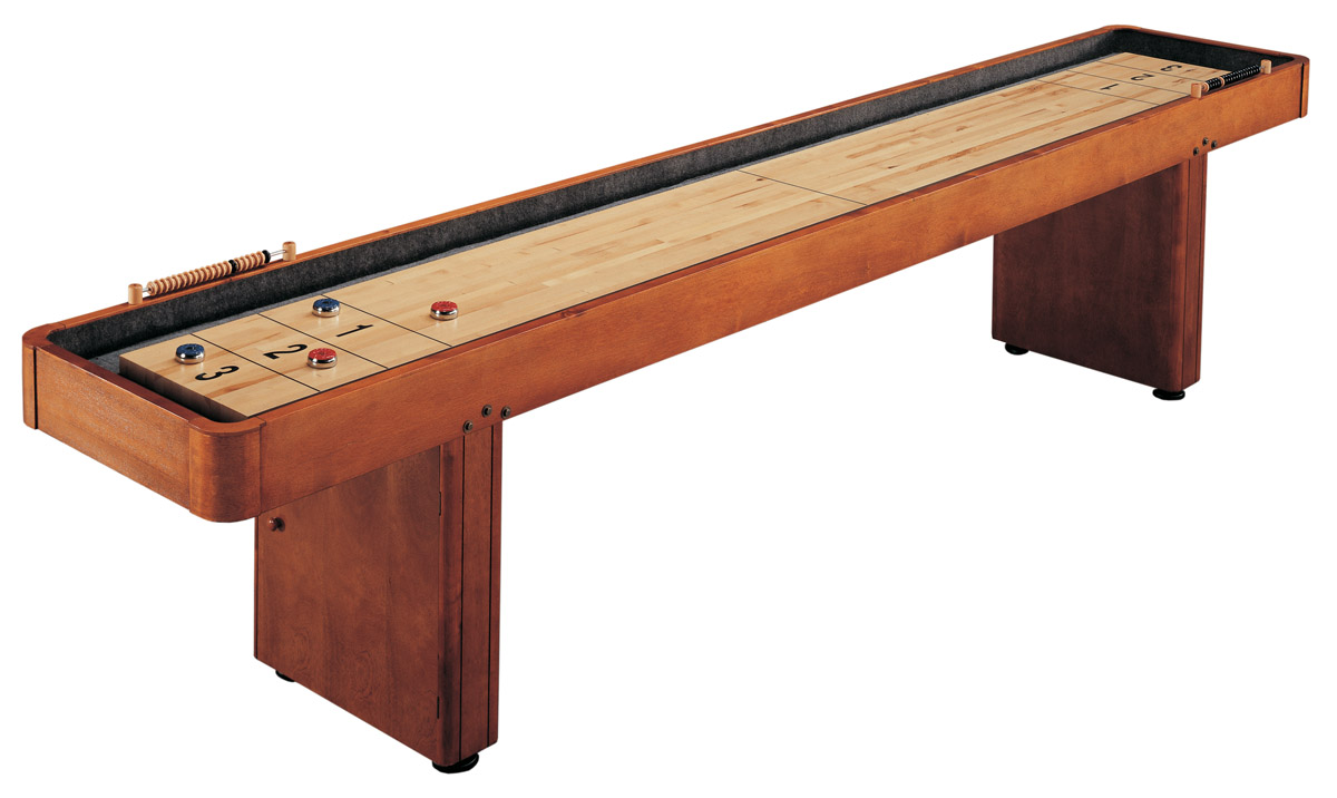 12' Level Best Shuffleboard - Honey Maple