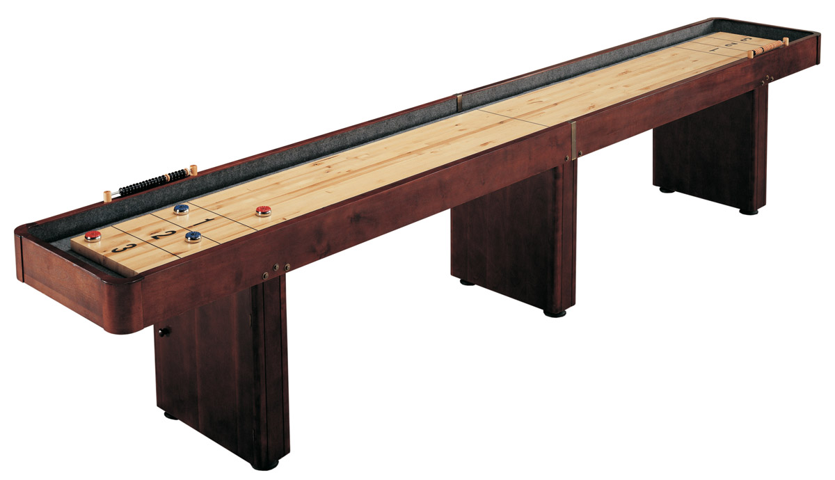 14' Level Best Shuffleboard - Warm Chestnut