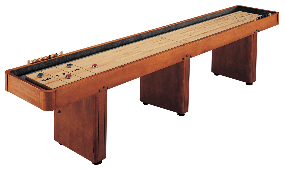 14' Level Best Shuffleboard - Honey Maple
