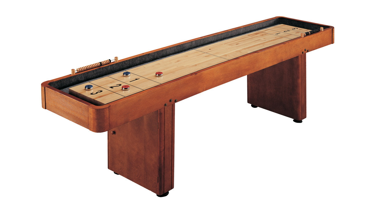 9' Level Best Shuffleboard - Honey Maple