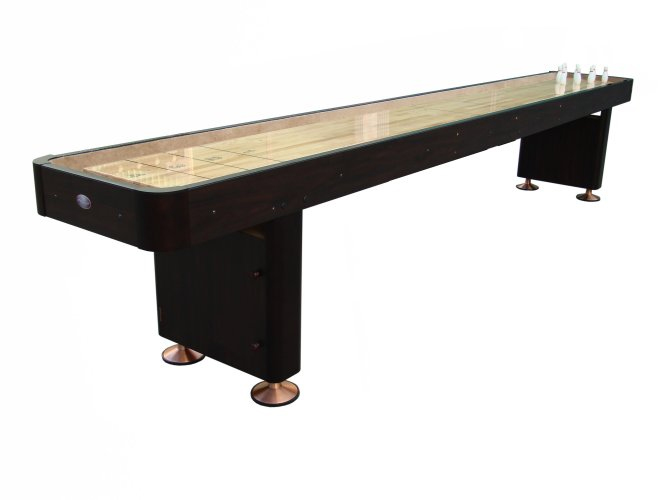 12' Espresso Playcraft Woodbridge Shuffleboard Table