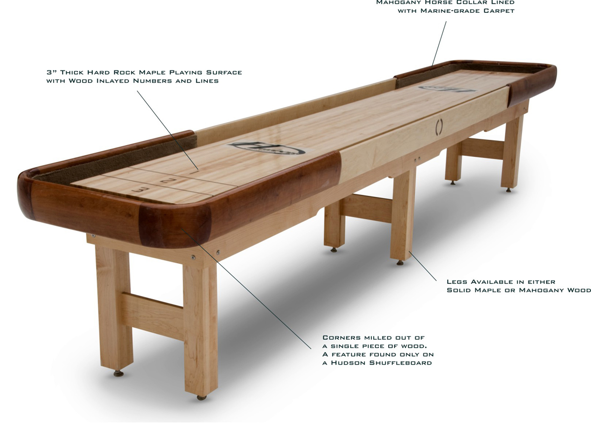 9' Cirrus Outdoor Shuffleboard Table