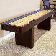 12' Level Best Shuffleboard - Warm Chestnut
