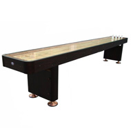 9' Espresso Playcraft Woodbridge Shuffleboard Table