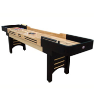 12'  Espresso Playcraft Coventry Shuffleboard Table