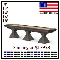 Cypress Shuffleboard Tables