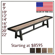 Industrial Shuffleboard Tables