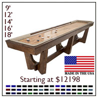Menlo Shuffleboard Tables