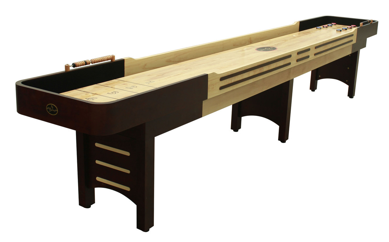 14' Espresso Playcraft Coventry Shuffleboard Table