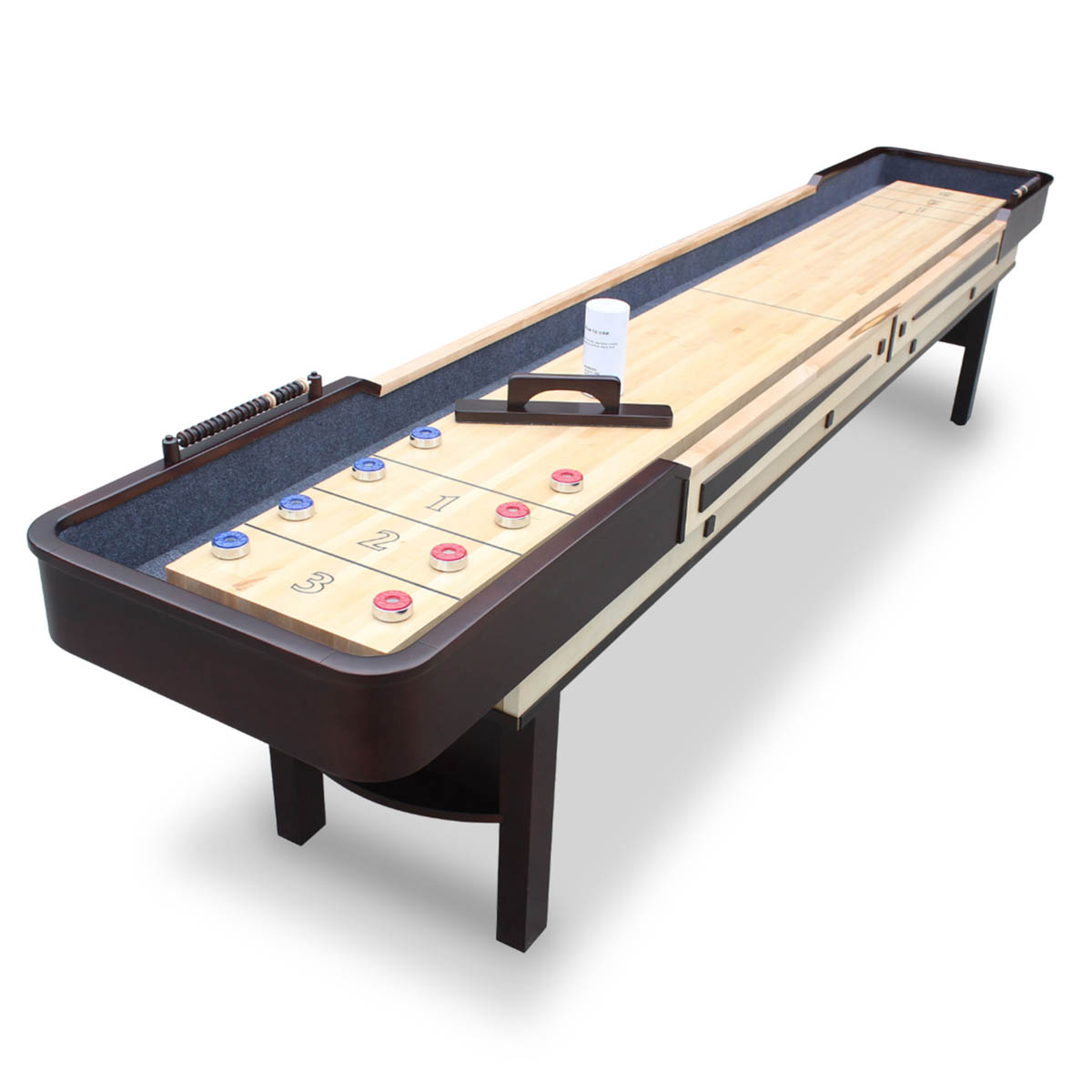 12' Merlot Shuffleboard Table - Espresso