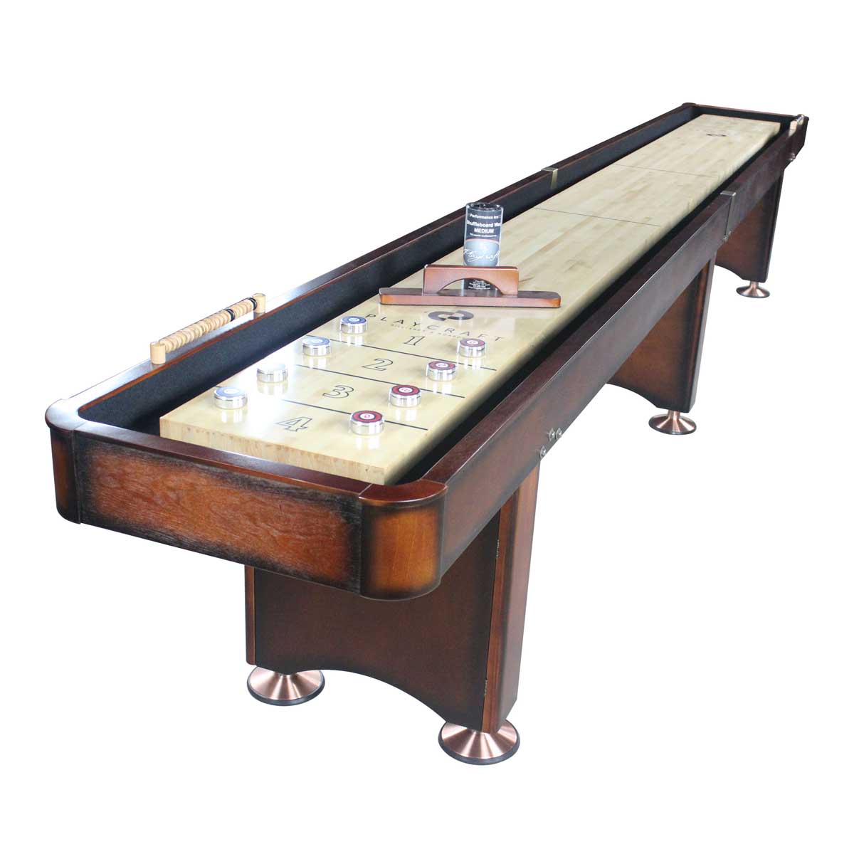16' Georgetown Cherry Shuffleboard Table