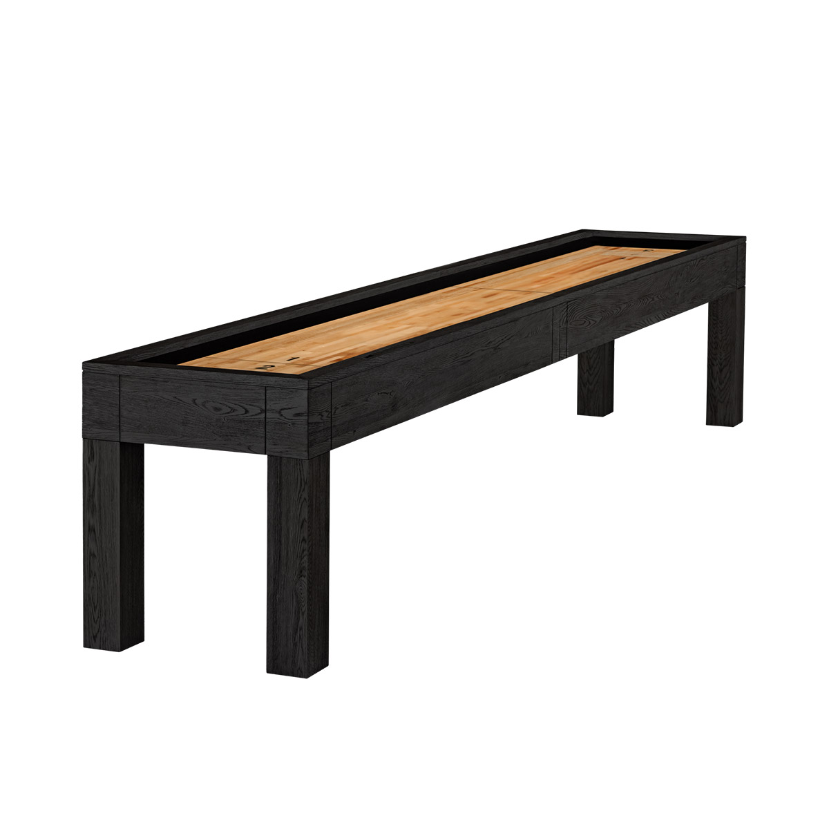 9' Alta Shuffleboard Table - Black Ash