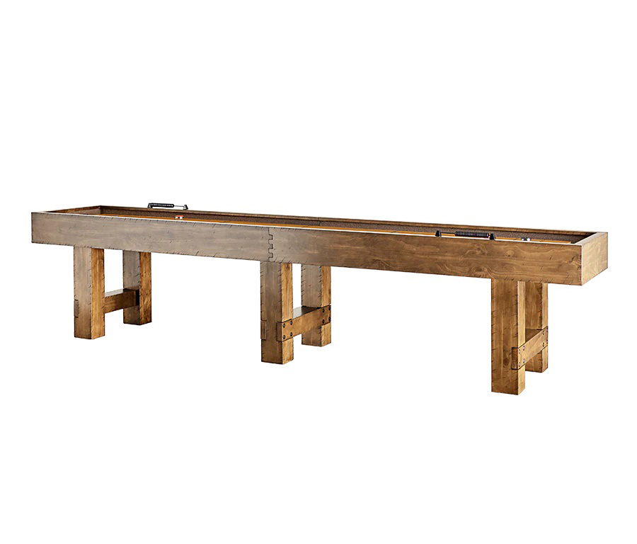 12' Bristol Shuffleboard Table - Harvest