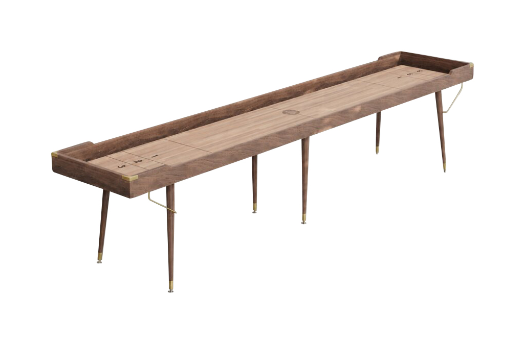 12' Cigar Shuffleboard Table