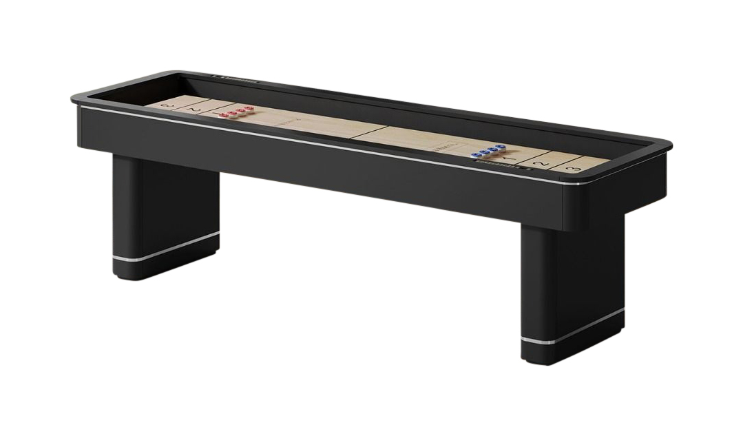 9' Deco Shuffleboard Table - Black 