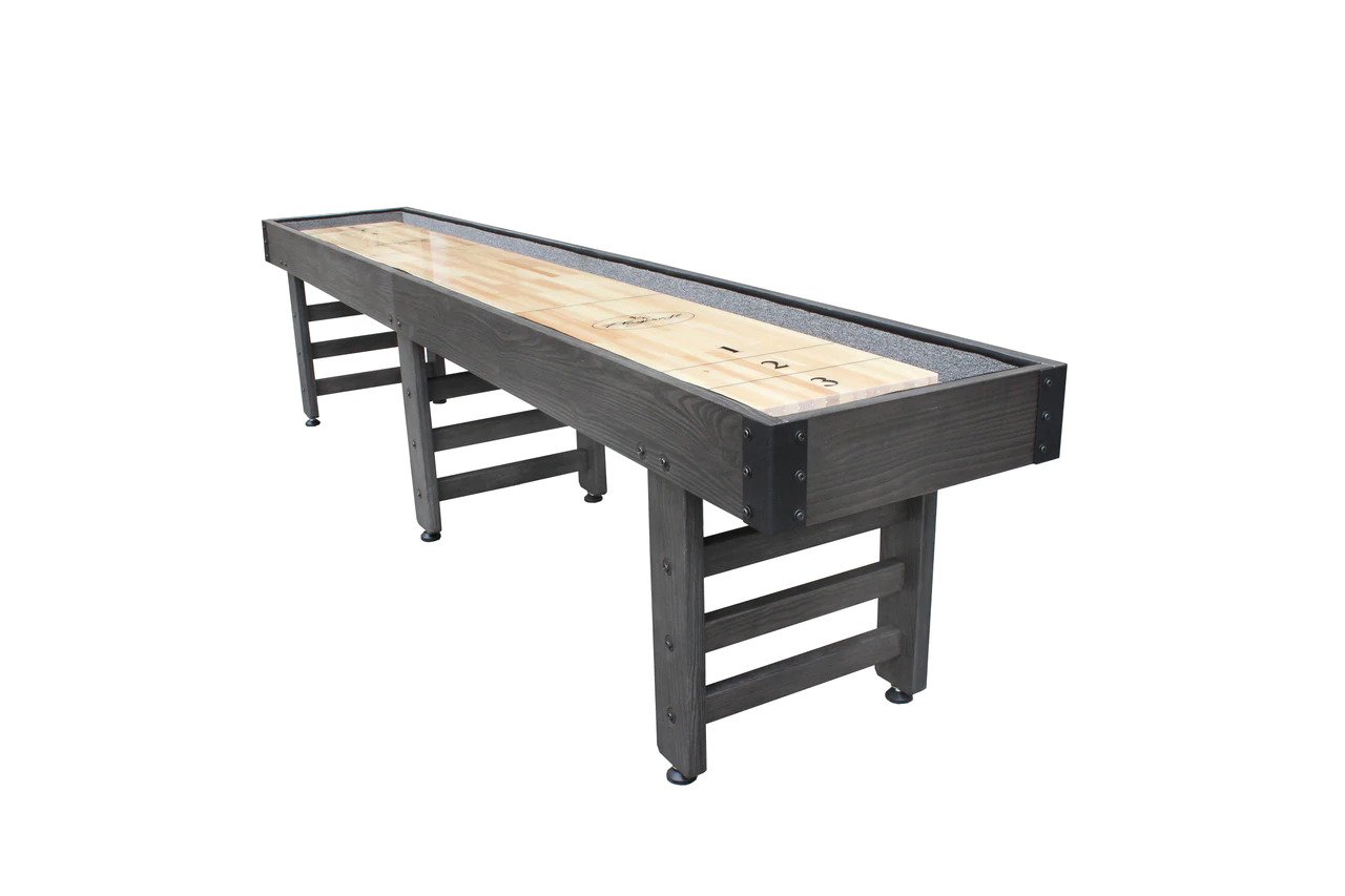 12' Midnight Saybrook 2 Piece Playfield Shuffleboard Table