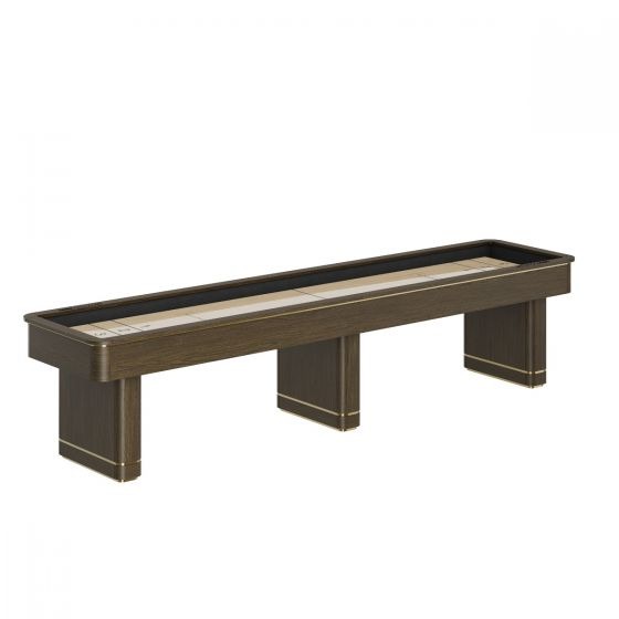 14' Deco Shuffleboard Table - Shadow Greige