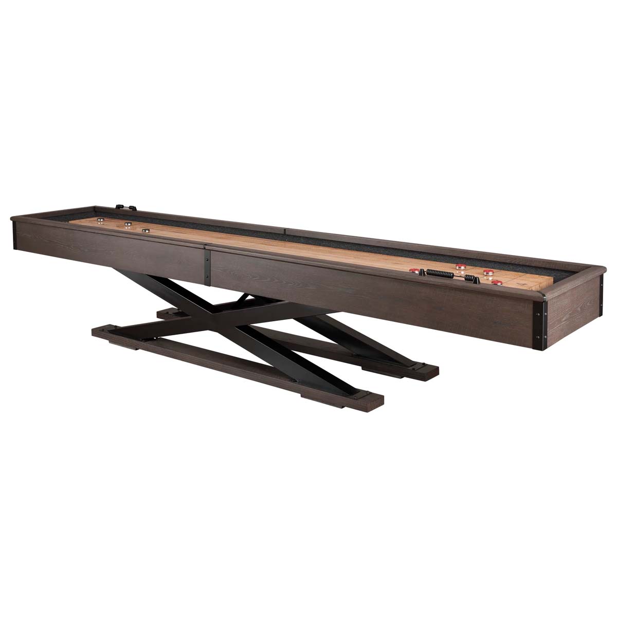 14' Quest Shuffleboard Table - Glacier