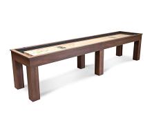 12' Parsons Shuffleboard Table Grey Walnut