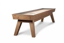 12' George Shuffleboard Table Grey Walnut 