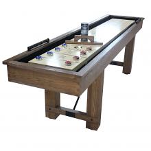 9' Montauk Shuffleboard Table - Pecan