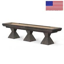 9' Cypress Shuffleboard Table