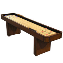 9' Level Best Shuffleboard - Traditional Mahogany
