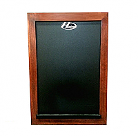 Wood Framed Chalkboard with Custom Stain Options