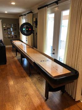 20' Grand Hudson Deluxe Shuffleboard Table